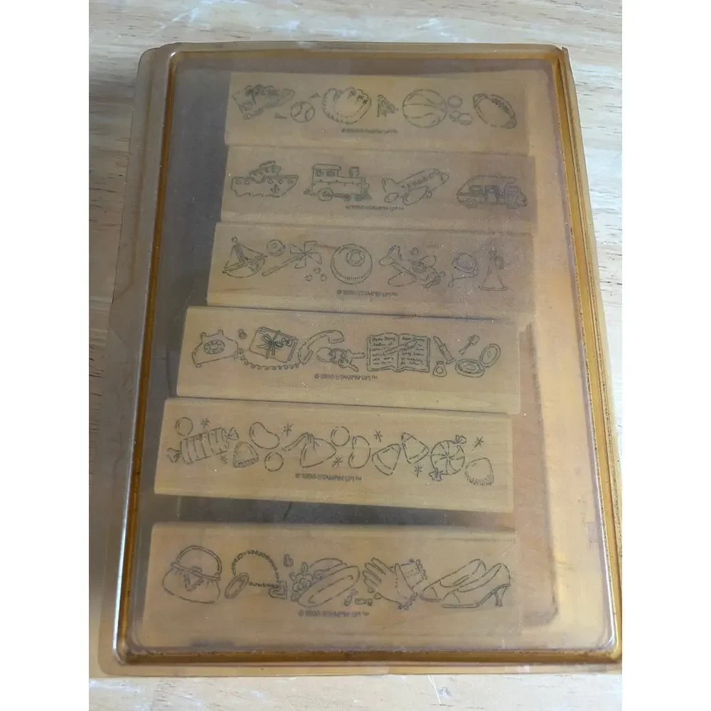 Stampin’ Up! 1998 Border Stamps - Fun Frames for Photos